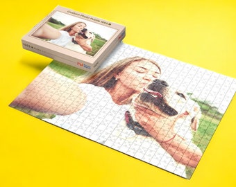 Custom Puzzle From Photo, Puzzle 500-1000 Pieces, Personalized Puzzle, Mothers Day Gift for Mother, Puzzle Gift for Mom