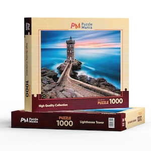 Lighthouse Tower Puzzle: 1000 Piece Jigsaw for Adults