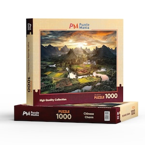 Legpuzzel 1000 stukjes, 1000 stukjes puzzel, puzzel voor volwassenen, fotopuzzel, fotopuzzel voor moeder, Chinese charme, kartonnen puzzel