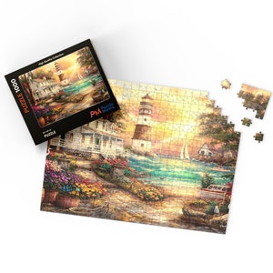Lighthouse Escape Jigsaw Puzzle: 1000 Piece Adult Puzzle