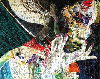 Feminine Illustration Jigsaw Puzzle: 1000 Piece Adult Puzzle