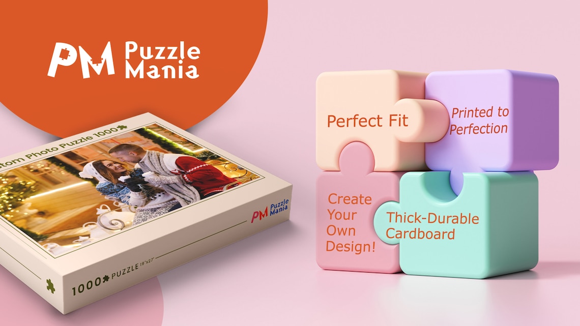 Custom Jigsaw Puzzle With Picture Custom Photo Puzzle 500 Etsy