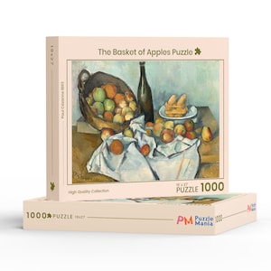 Paul Cézanne &#39;Basket of Apples&#39; Jigsaw Puzzle for Adults
