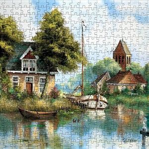 Sweet Home-puzzel: puzzel voor volwassenen van 1000 stukjes