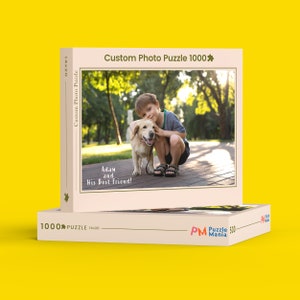 Personalized Photo Jigsaw Puzzle: Custom Family Keepsake