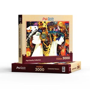 3000 Piece Jigsaw Puzzle: Difficult Family Challenge, Celestial Sisters