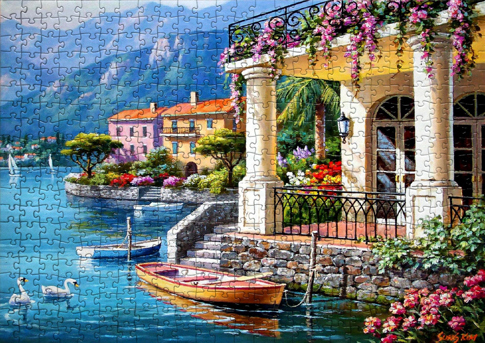 Jigsaw Puzzle 3000 Pieces, Difficult Puzzle, Hard Family