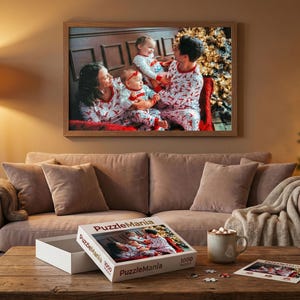 Personalized Puzzle Anniversary Gift - Custom Jigsaw Puzzle from Photo - Picture Puzzle for Couples - Gift for Husband - Gift for Wife image 10
