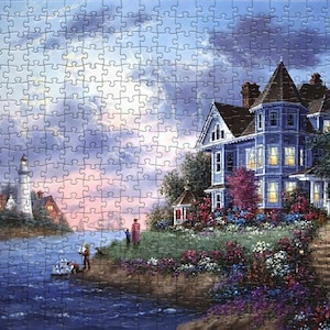 Haunted House Puzzle: 1000 Teile Erwachsenenpuzzle