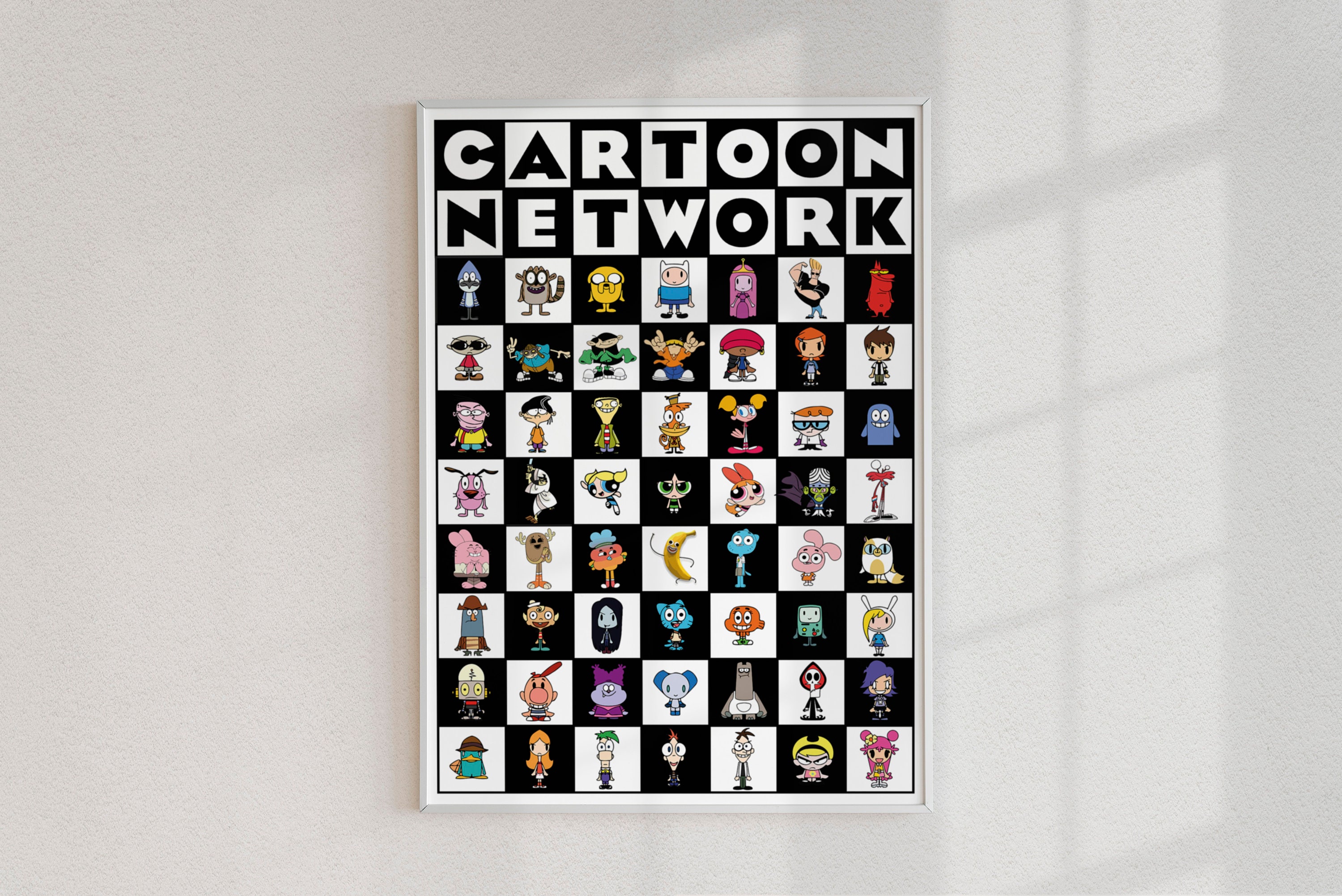 Cartoon Network Poster Cartoon Network All Characters - Etsy Cartoon Network Poster Cartoon Network All Characters - Etsy