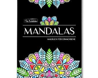 Mandala Malbuch für Erwachsene "Zauberhafte Nacht"