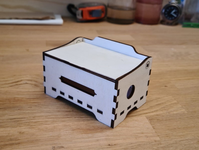 Music Box DIY SVG Laser Cutter Files DXF Lightburn Case for Music Box