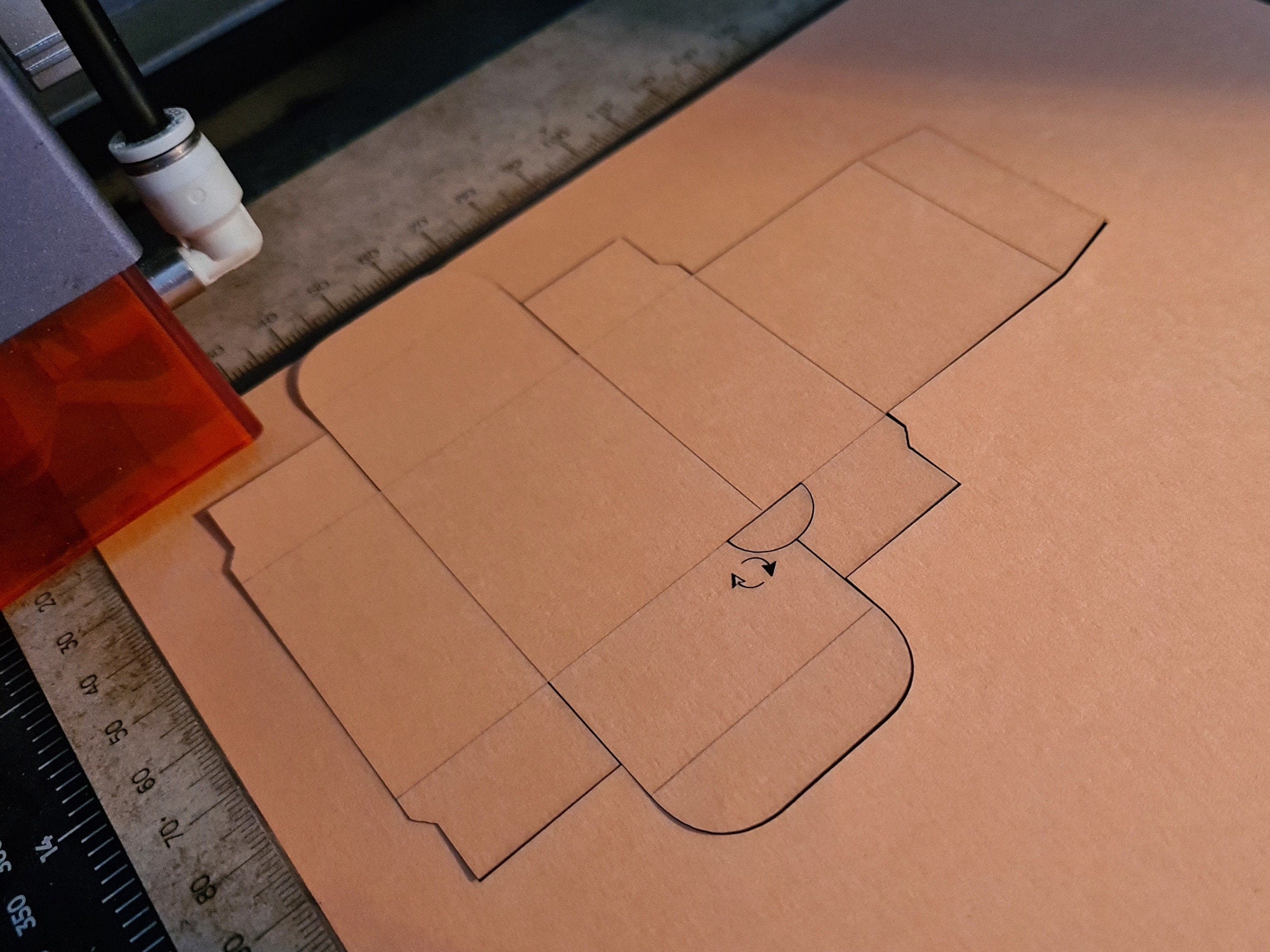 Cardboard Music Box DIY Cutting File SVG PDF Lightburn Box for Manual