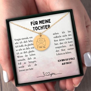 Ideia de presente para sua filha, colar com gravura para filha, colar filha, para minha filha, presente de formatura, presente de formatura