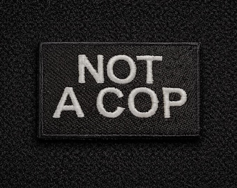 Parche NOT A POLICÍA