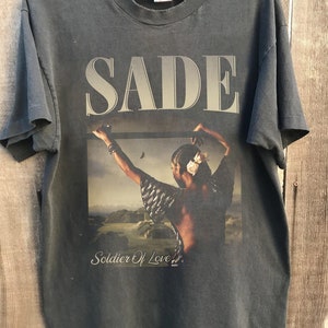 Sade Graphic Shirt , Sade  Soldier Of Love ,Sade  tour 2023 shirt, Soldier Of Love Album Shirt, sade Tshirt gift for men women unisex tshirt