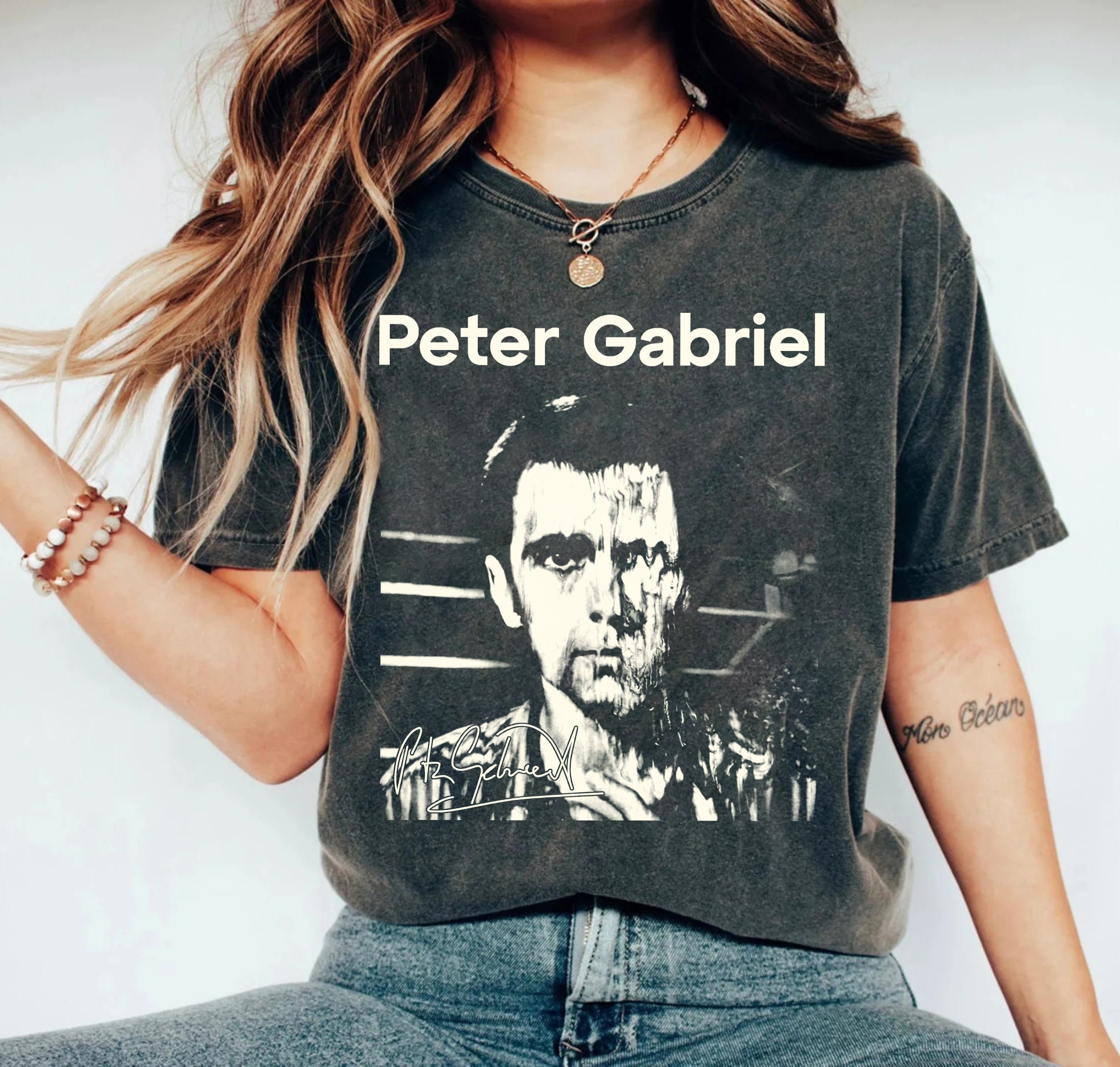 Peter Gabriel I o The Europe Tour 2023 T-Shirt, Pe - Inspire Uplift