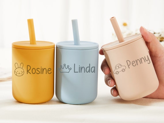 Sippy Cups For Baby 6 Months, Toddler Sippy Cups With Straws Spill