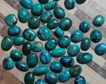 Turquesa tibetana natural suelta (10 x 14,12 x 16 mm)