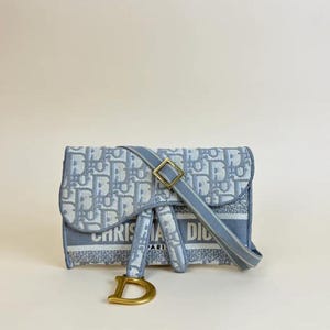 ビンテージ　ディオール　デニムバック　ガリアーノ期 John galliano dior saddle bag - Etsy 日本