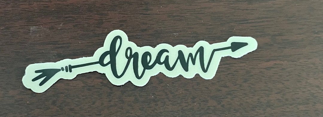 Dream Sticker - Etsy
