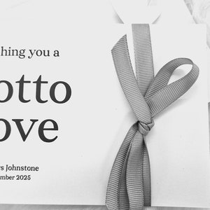 Porte-billets de loterie pour mariage Lotto Love - Porte-billets de loterie - Carte à gratter - Porte-cartes cadeau - Décoration de table - SC55