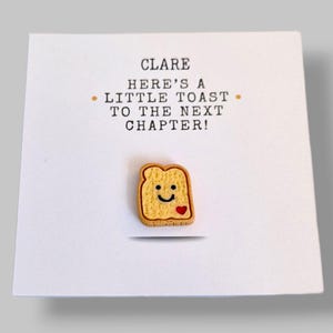 Un petit toast à un nouveau chapitre - Mini carte amusante - Cadeau personnalisé pour une nouvelle maison, un nouvel emploi, l'obtention d'un diplôme ou un déménagement - Petite carte pour un toast