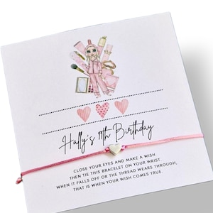 Plouise Inspirierte Wunsch Armbänder: Glam Partygeschenke für Schönheitsliebhaber