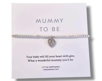 Mummy to be Bracelet - Gift for new mum Mummy to be Pregnancy congratulations Baby shower gift Gift Set Maternity New Mum