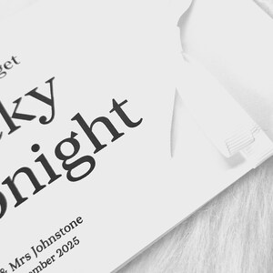 Porte-billets de loterie pour mariage Lucky Tonight - Porte-billets de loterie - Carte à gratter - Porte-cartes cadeau - Décoration de table - SC55