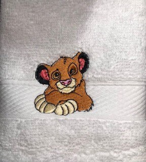 Lion king baby towel hotsell