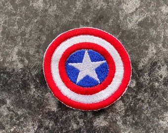 Captain America iron on patch