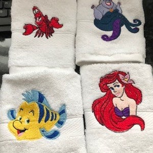 Mermaid Hand Towel Etsy Ireland