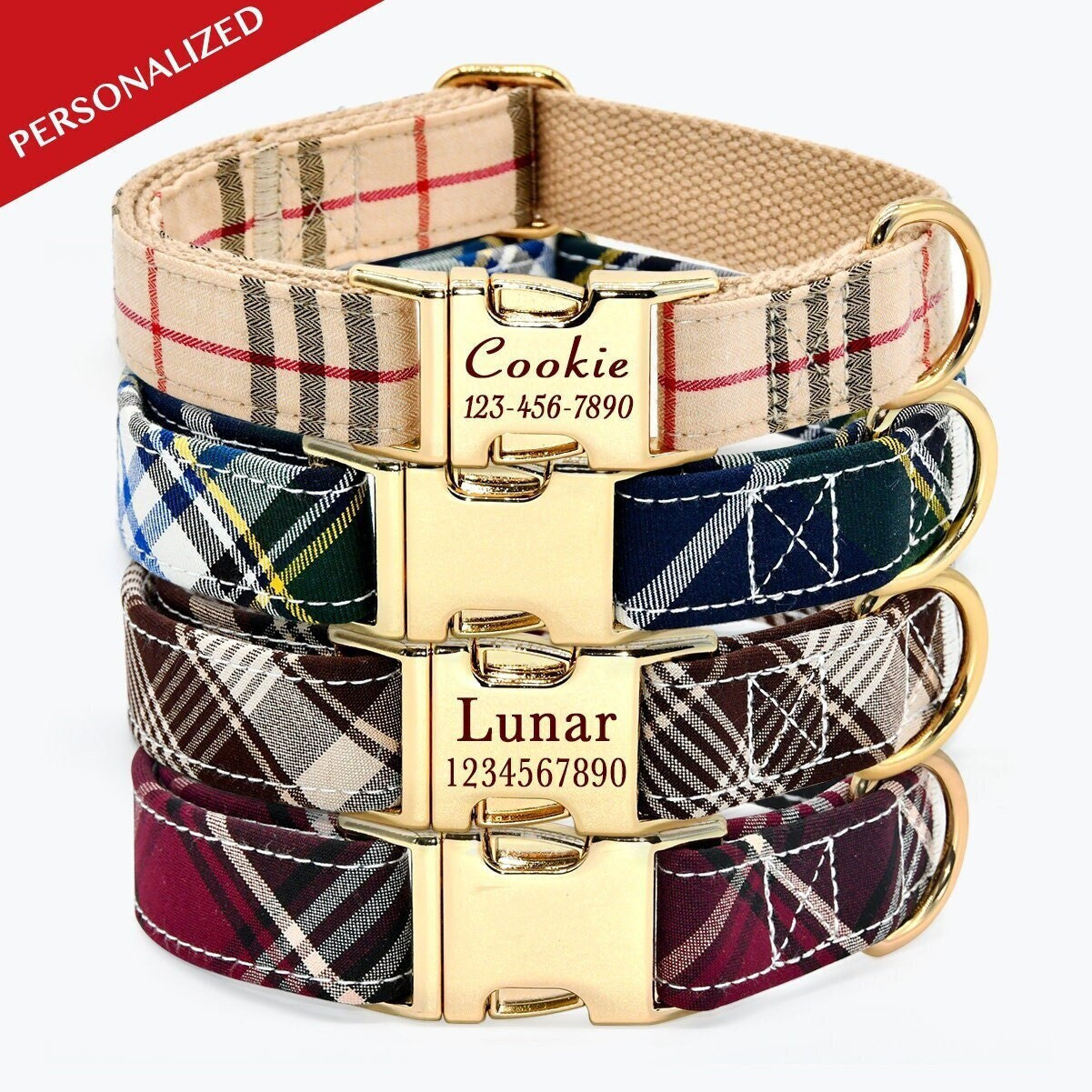 Hundehalsband Mit Abnehmbarer Fliege – Sommerblumen-Ananas-Muster, Größen XS Bis L
