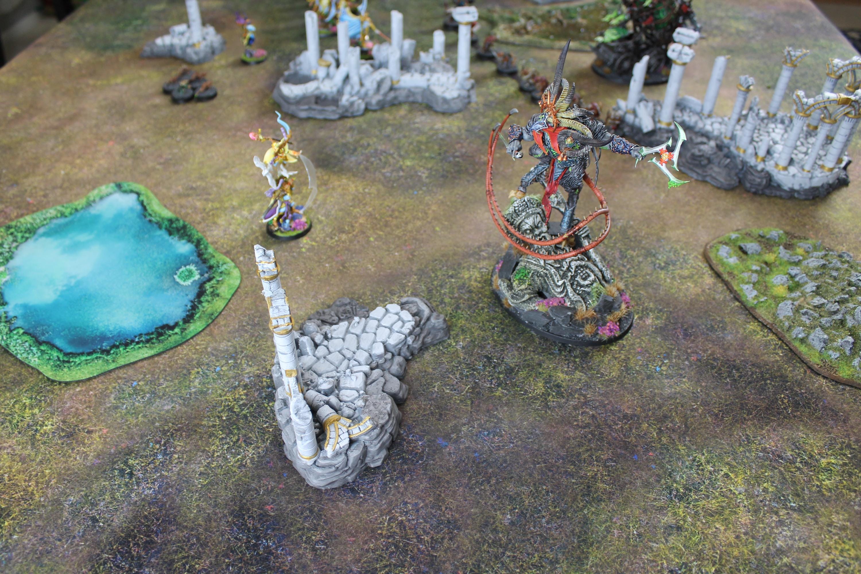 Tabletop Wargame Battle Mat W\ Bag - Autumn Prairie - 22x30 44x60 36x72 ...