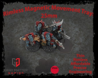 Magnetic Rimless Movement Tray - Tight Cloud Formation - 25mm
