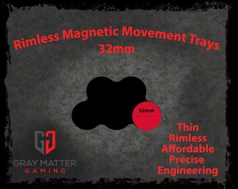 Magnetisk kantlös rörelsebricka - Tät molnformation - 32 mm