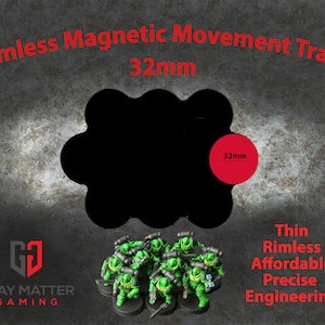 Magnetic Rimless Movement Tray - 10-Man Cloud Formation - 32mm