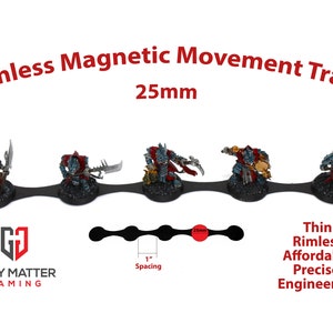 Magnetic Movement Tray - 5 Man Screen - 25mm