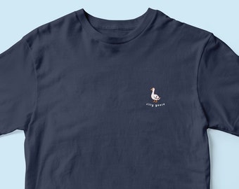 Silly Goose T-Shirt, Silly Goose, Goose Slogan t shirt, Goose Lover Gift, Funny Silly Goose T shirt, Unisex T-shirt, Goose Top
