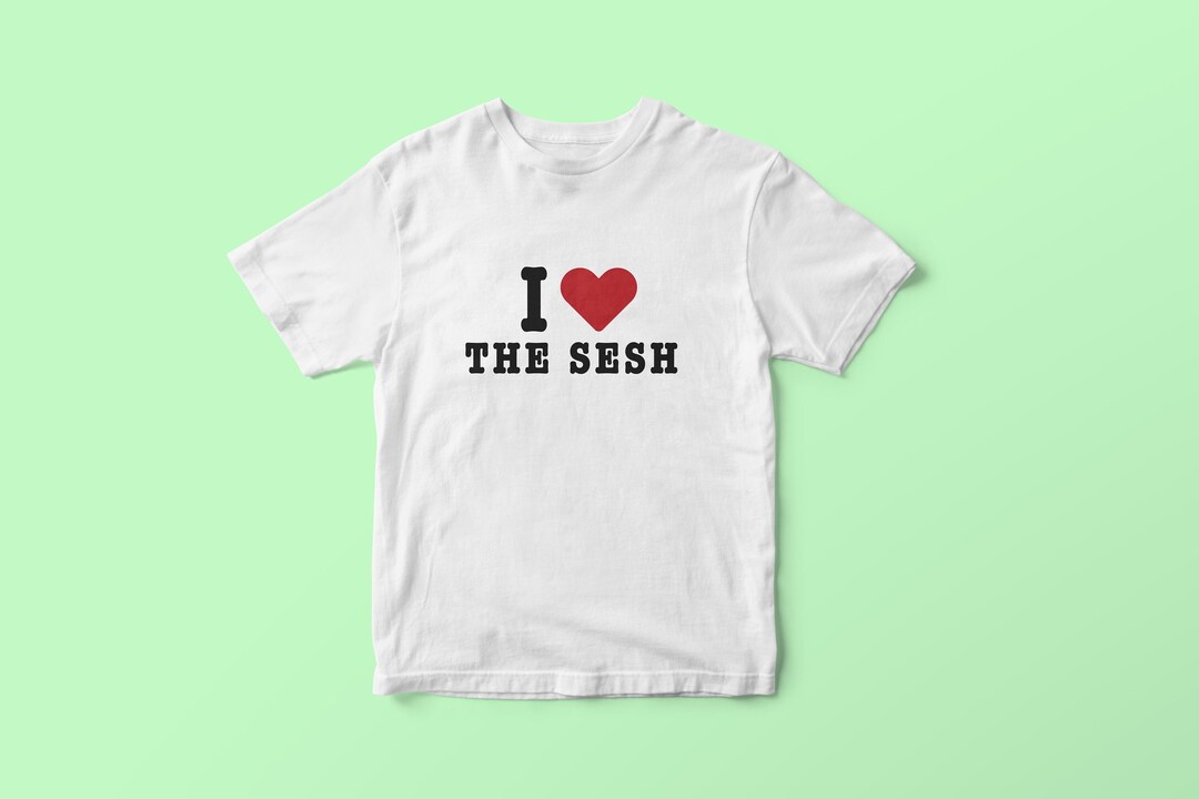 I Love the Sesh T Shirt Funny Stag Do Tshirt Shit Shirt Etsy UK