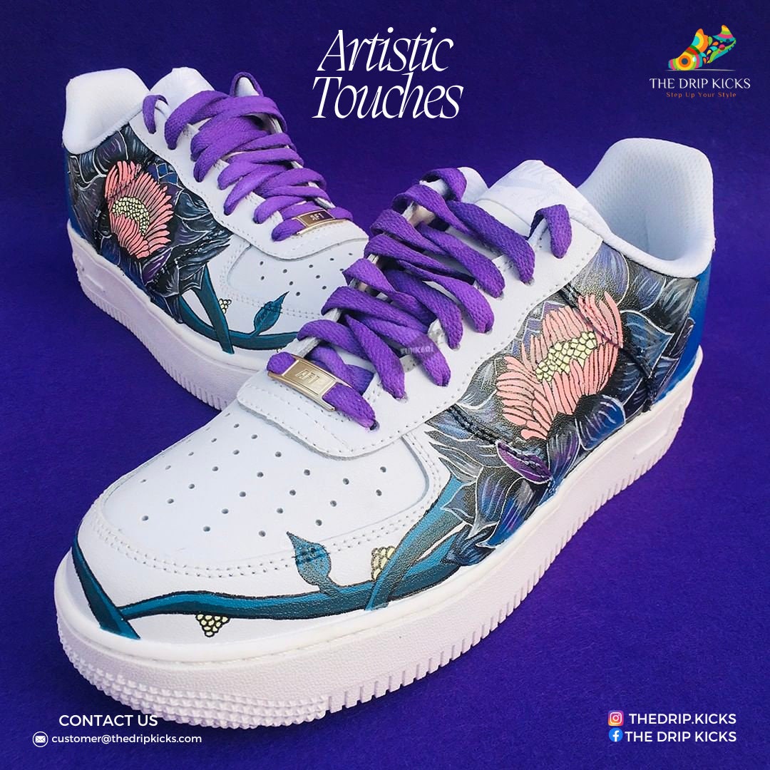 custom air forces flowers