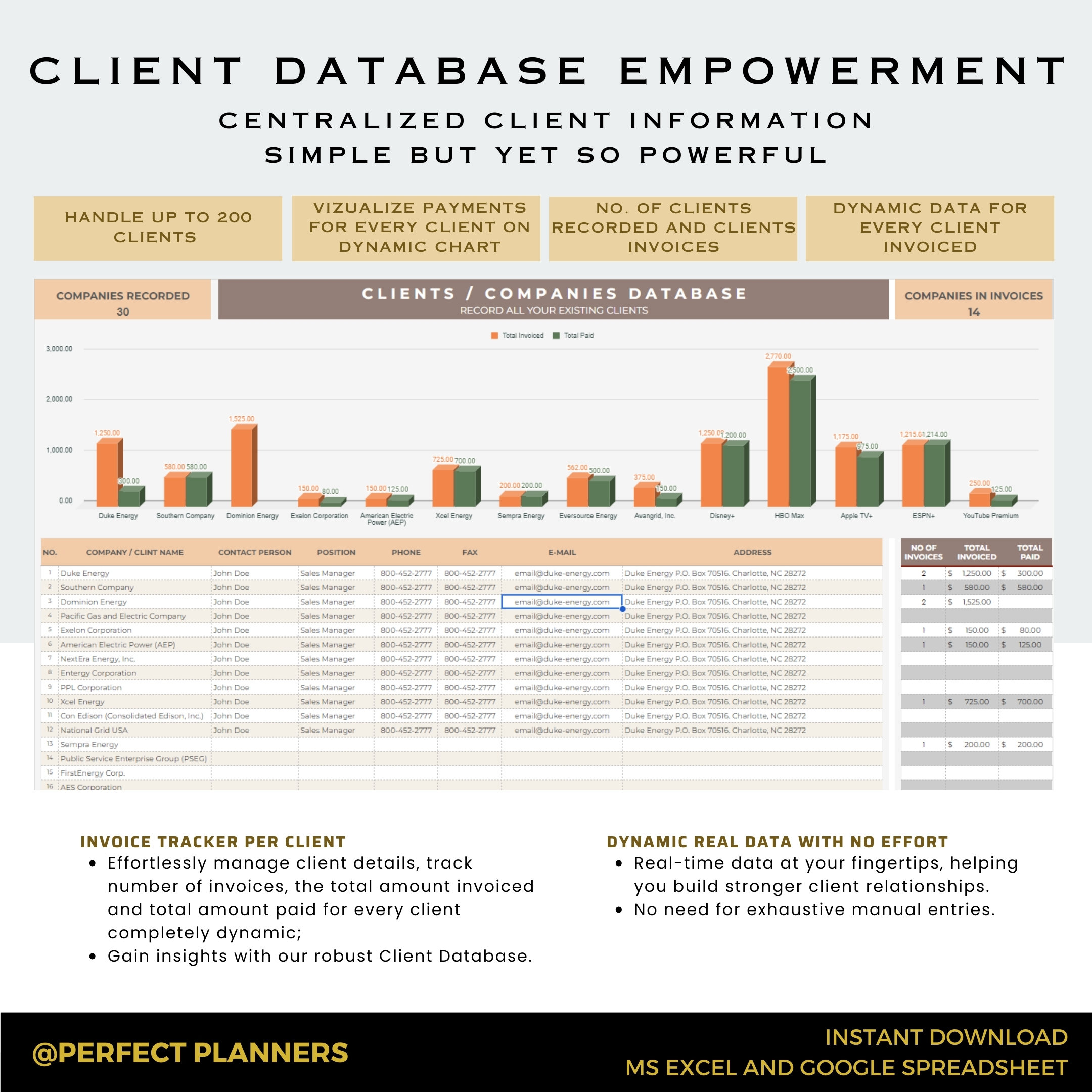 Invoice Report Generation