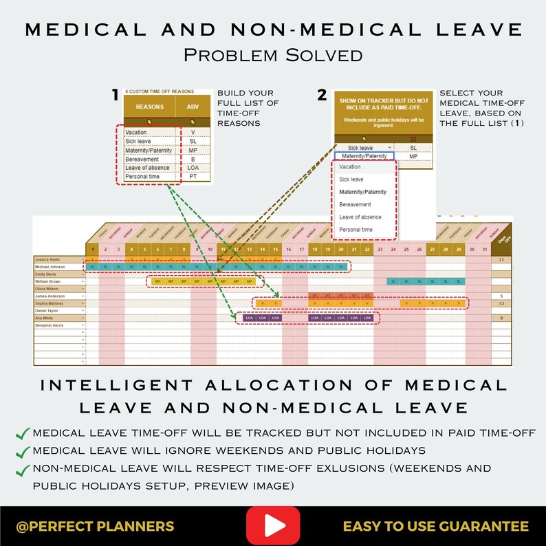 Employee time off request template vacation request tracker excel