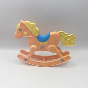 Vintage Barbie Doll Mattel Pink Rocking horse 1984, Barbie Doll, Barbie Accessories