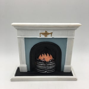 Vintage Dolls House Fire Place, Georgian Style Fire Surround, The Dolls House Emporium Collectors 1.12 Scale BOXED