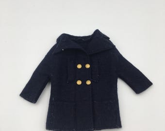 Pedigree Sindy 1960s Reefer Jacket Outfit: Fashion Teen Dolls Clothes Collectible Toy