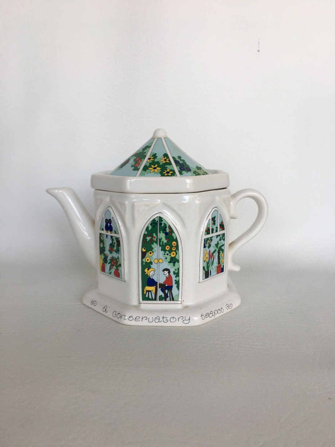Vintage Wade Teapot in the Conservatory Made in England Etsy