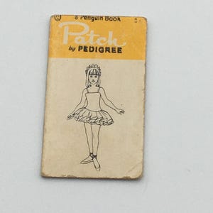 Vintage Sindy Patch 1960s Pedigree Bedtime Miniature Reading Book, Penguin Books Ref 9P03 RARE