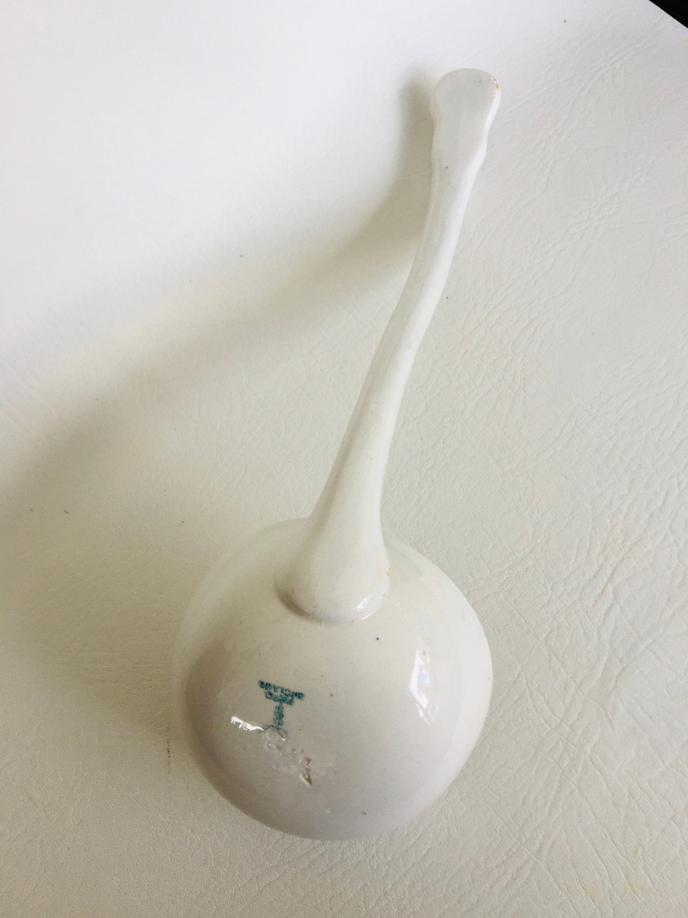 Antique Victorian Ceramic Ladle Blue/ White & Stonier Etsy